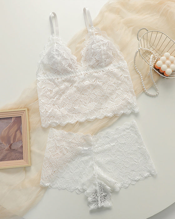 Set Sexig Spets Lingerie