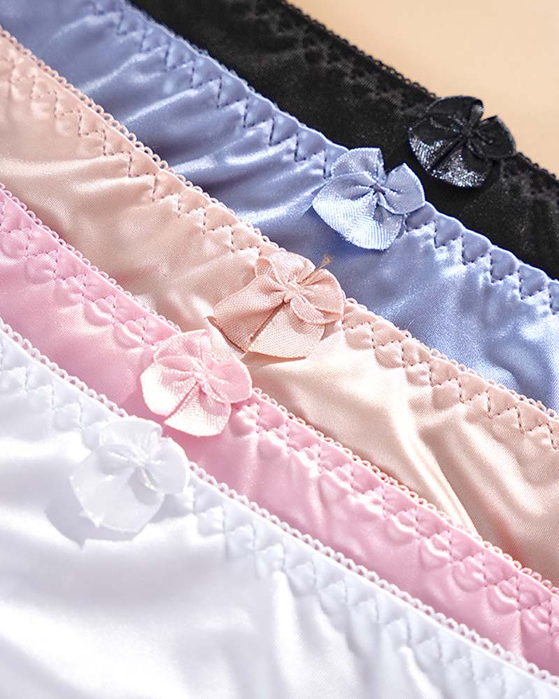 Trosor Dam Elegant Satin Spets