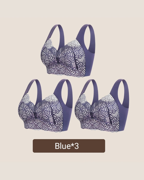 🤩SISTA REA-DAGEN 🔥Ultimat lyft & stöd – Spets-BH i plus size