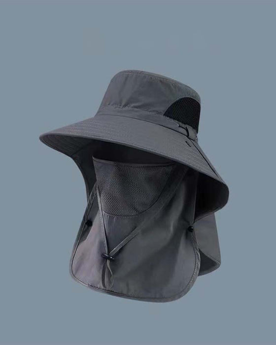Hatt Ansiktstäckning Sol Skydd Hink