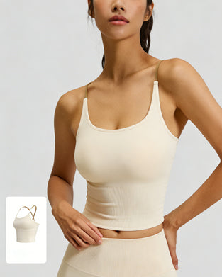 Linne Färgblock Korsande Spår