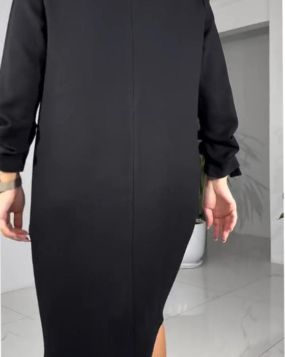 Klänning Med Sofistikerad Stil Och Elegant Stämning