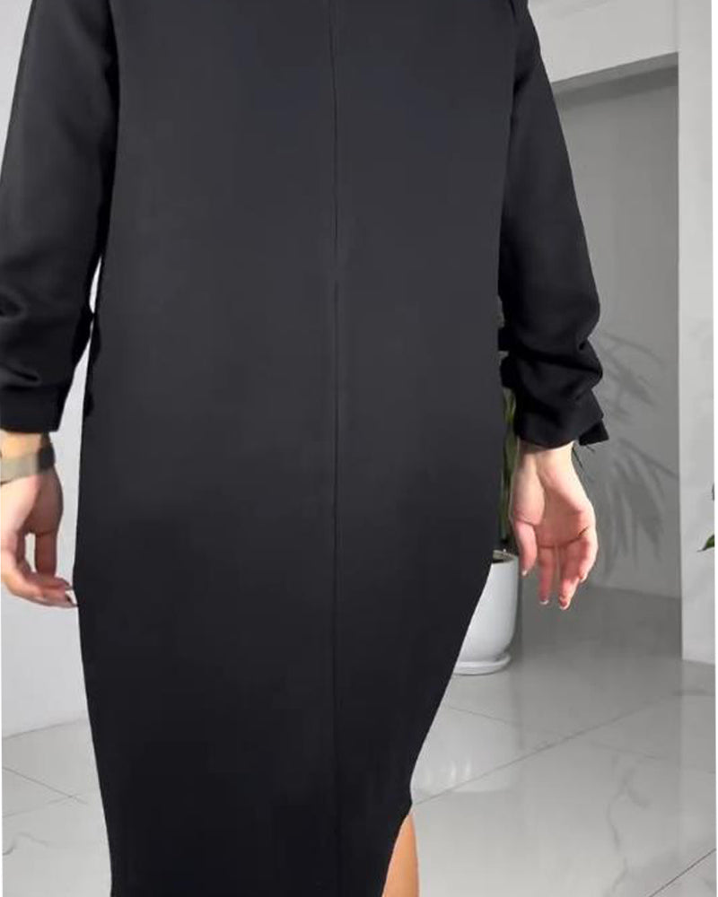 Klänning Med Sofistikerad Stil Och Elegant Stämning