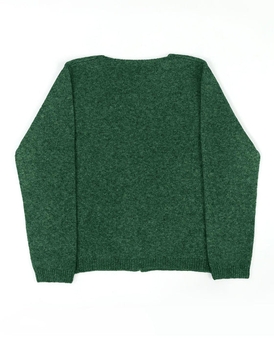 Pullover Knapp Oregelbunden Solid