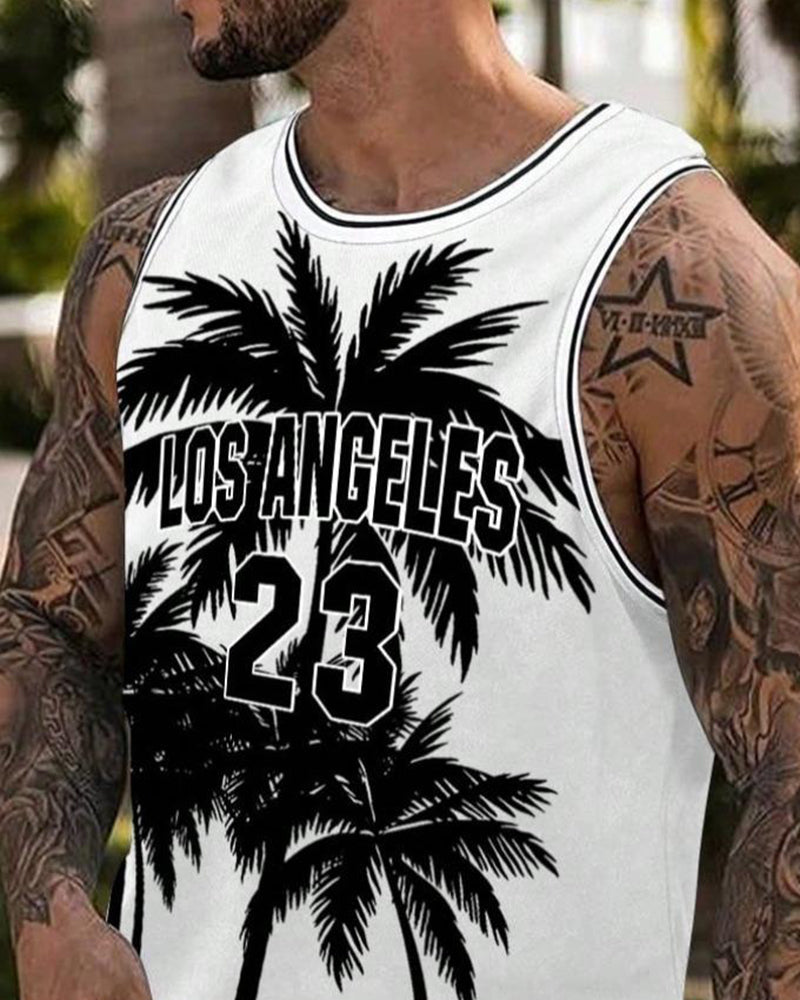 Set Ärmlös Linne Shorts