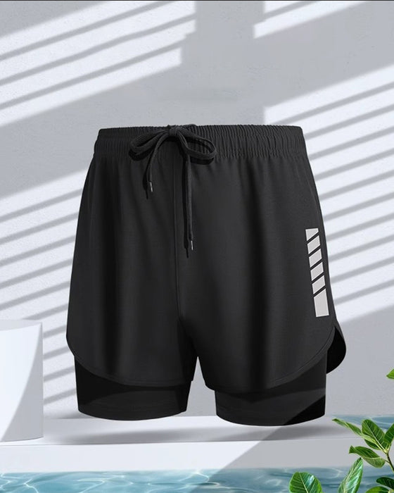 Herr Shorts Boxerstil Dubbel Lager Blygsamhet