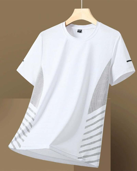 T-Shirt Sida Rand Herr Is Silke