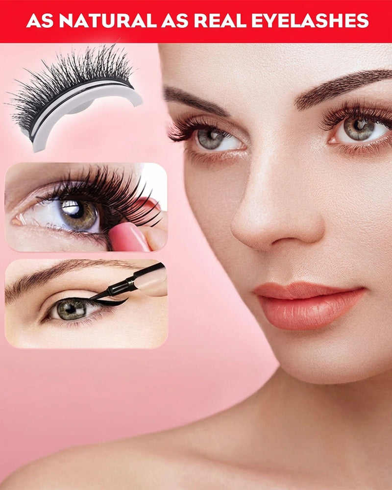 🥳2026 I Erbjudande 🥳💞 Över 50.000 Sålda! 👁️✨ Återanvändbara Självhäftande Falska Ögonfransar – Ingen Lim Behövs, Bara Applicera Och Kör. Naturlig Krull, Återanvändbar Och Lätt Att Ta Bort. En Riktig Spelförändrare Inom Skönhet! 💕🌸