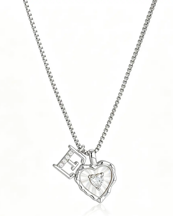 A–Z Mikropave Bokstavspendel Halsband