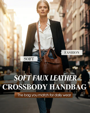 Väska Vintage Stor Kapacitet Crossbody