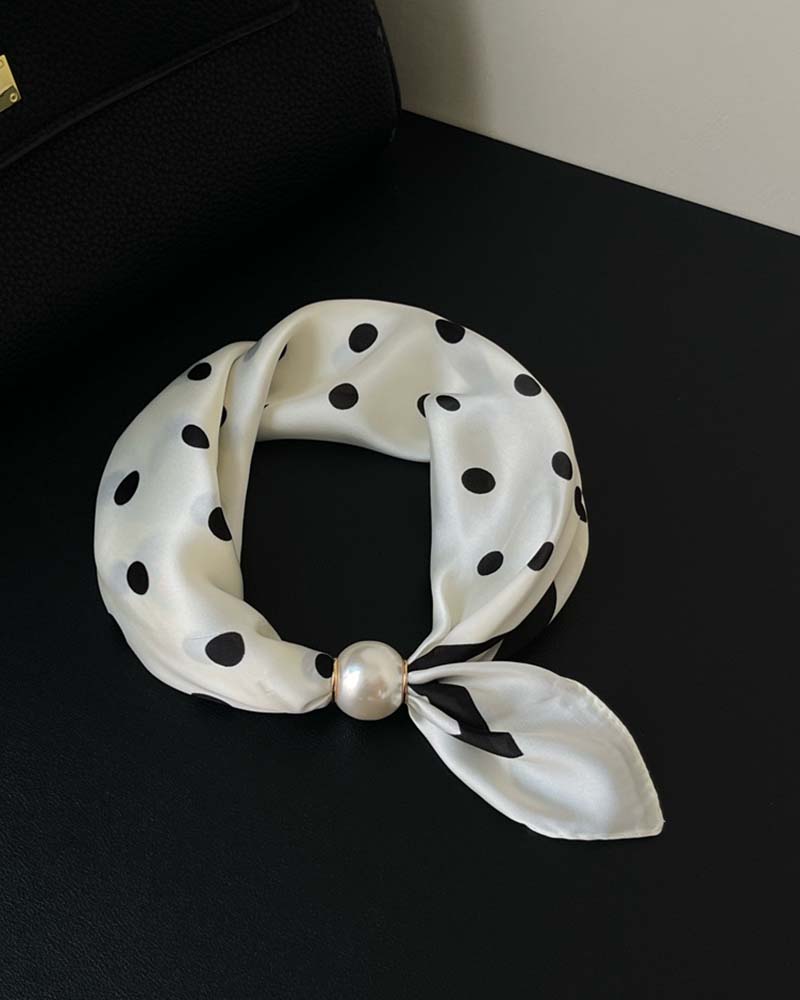 Lättillgänglig Glamour: Pärlhalsbandscarf 🧣