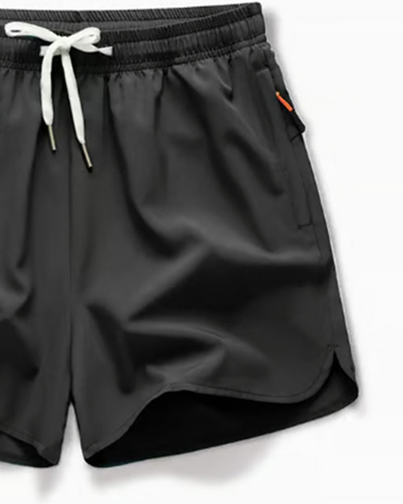 Shorts Dragkedjeficka Snabbtorkande Delfin