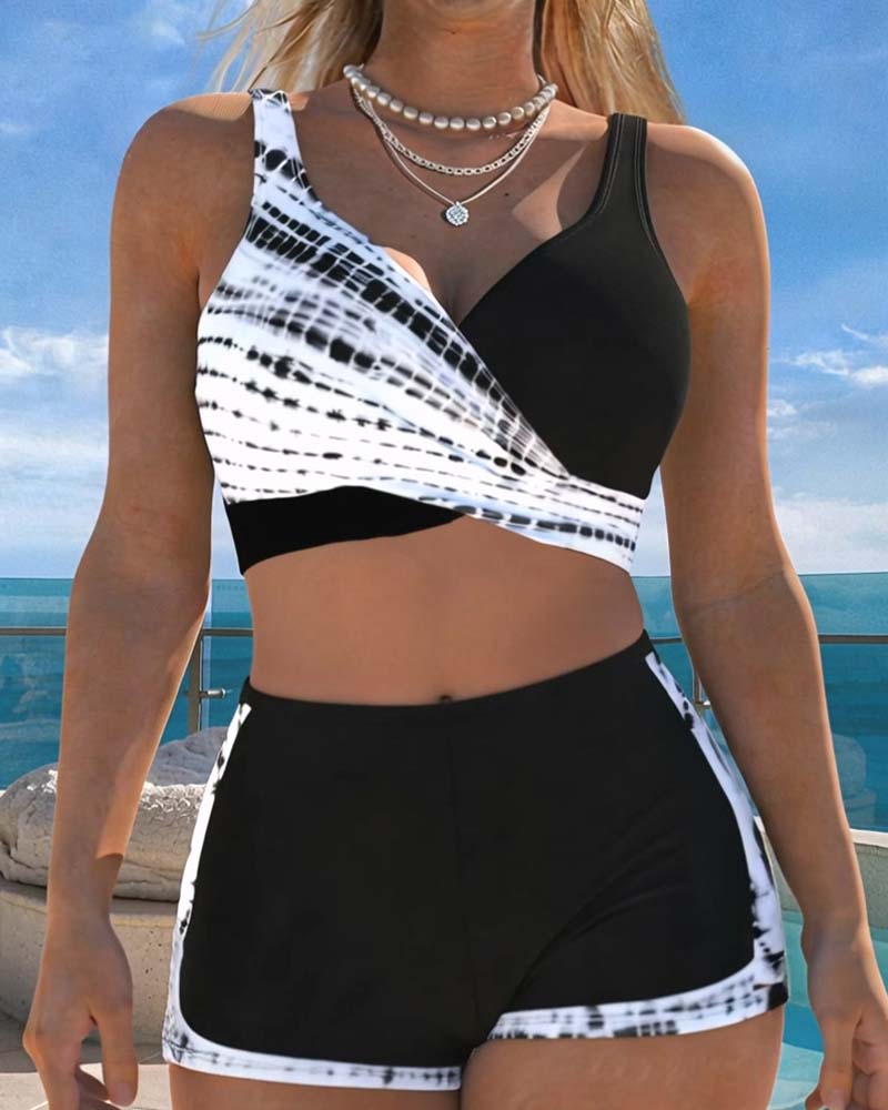 Bikini Kors Tryck Boxershorts