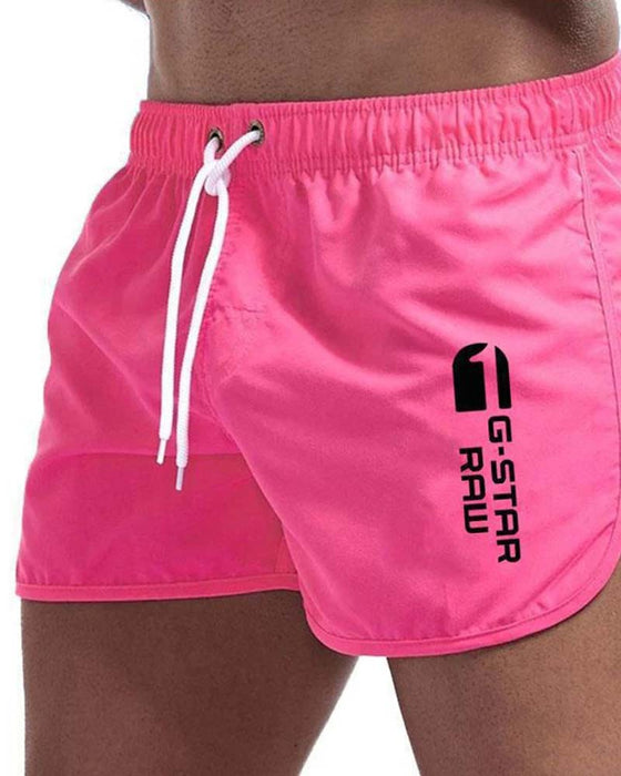 Shorts Elastisk Midja Dragsko Snabbtorkande Sport