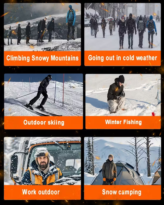 Smart Uppvärmd Huva Bomullsrock