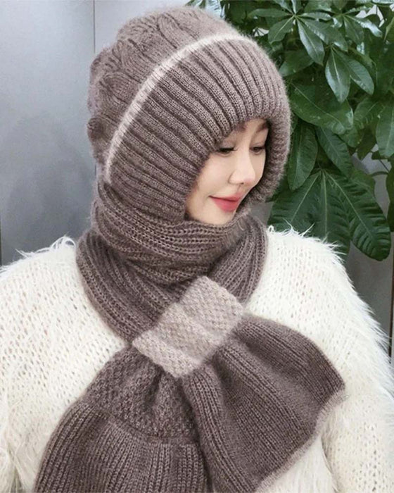 Dam Vindtät Hatt Med Öronskydd