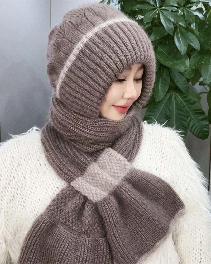 Dam Vindtät Hatt Med Öronskydd