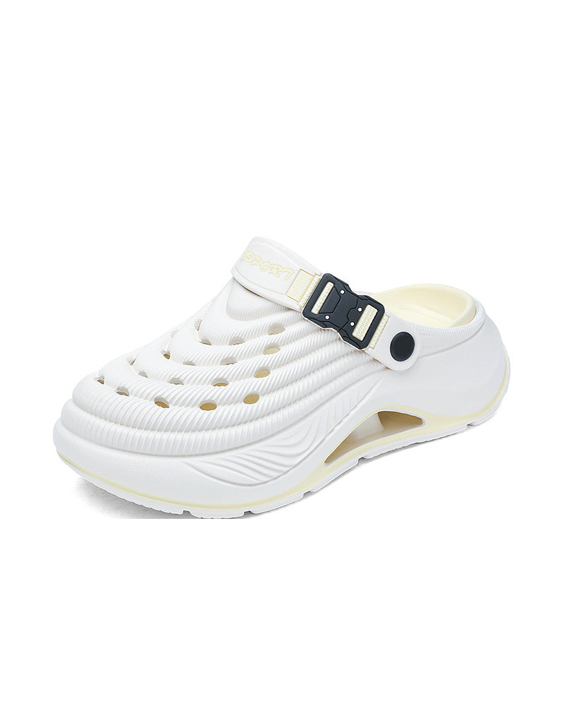 Sandaler Utomhus Tjock Sula Halkfri Luktbeständig Hållbar Snabbtorkande Mjuk Strand