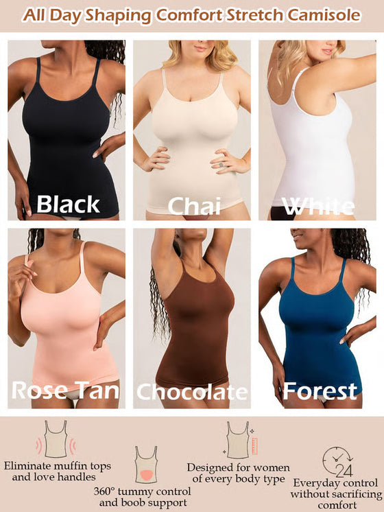 💕2025 Het Försäljning Hela Dagen Formgivning Komfort Stretch Camisole