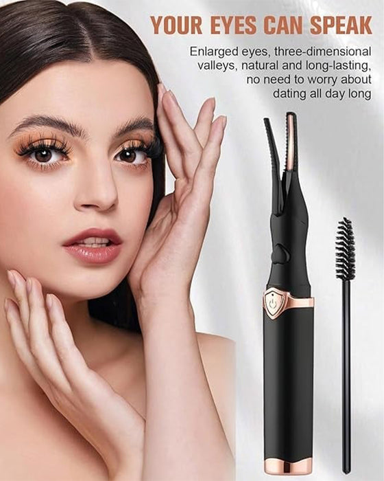 🔥Elektrisk Ögonfransböjare För Omedelbar Glam✨ Blinka & Stråla! 👁️