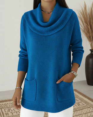 Pullover Halskrage Långärmad
