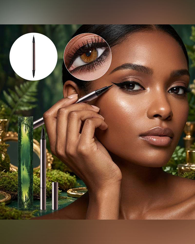 Dubbelspetsig Långvarig Flytande Eyeliner