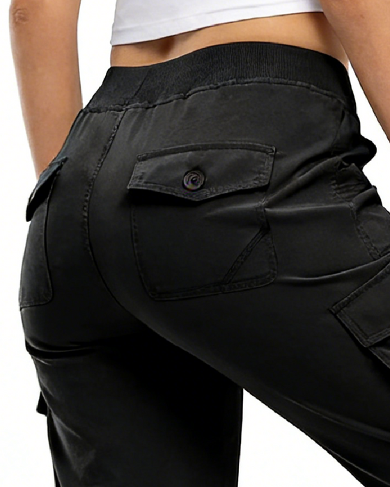 Byxa Casual Cropped Multificka Vandring