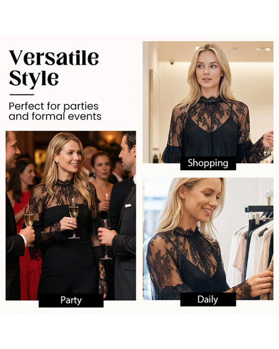 Klänning Elegant Uthålslag Spets