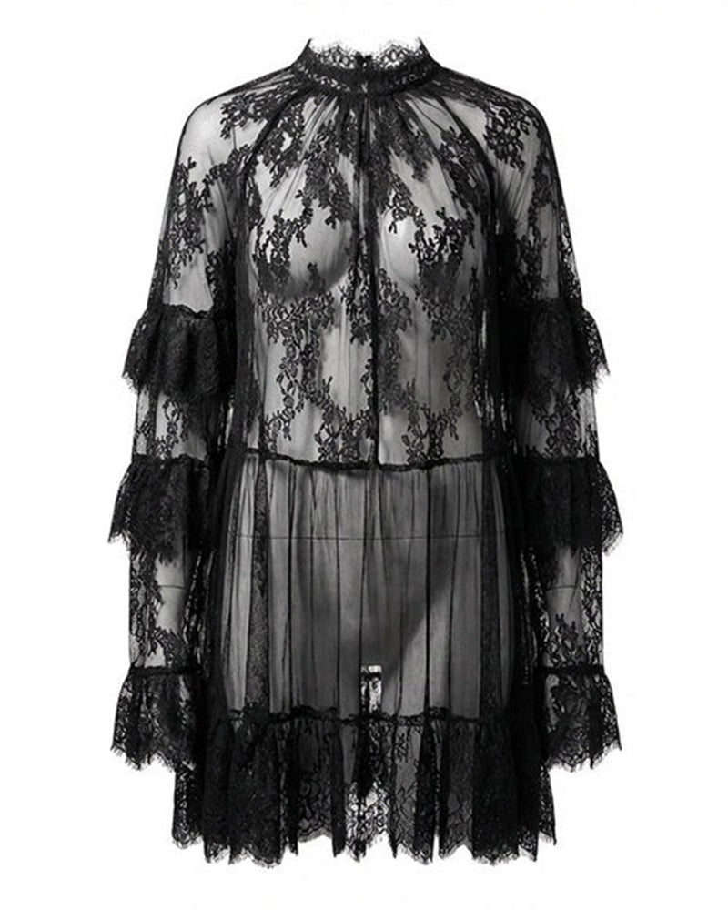 Klänning Elegant Uthålslag Spets