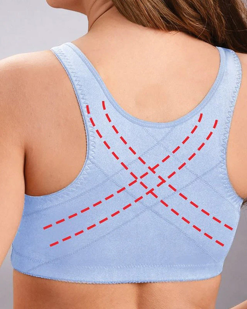 Bh Med Framknäppning Och Spets