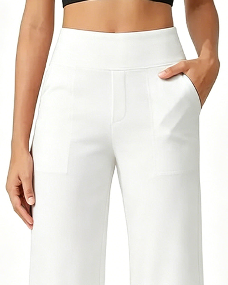 Byxa Slim Fit Casual Mångsidig Ficka