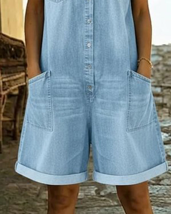 Byxdress Kort Ärm