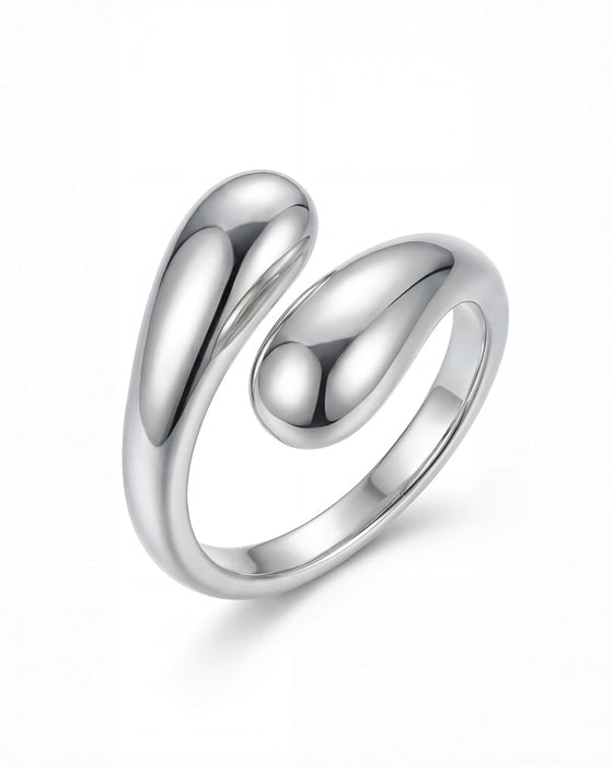 Ring Oregelbunden Vattendroppe