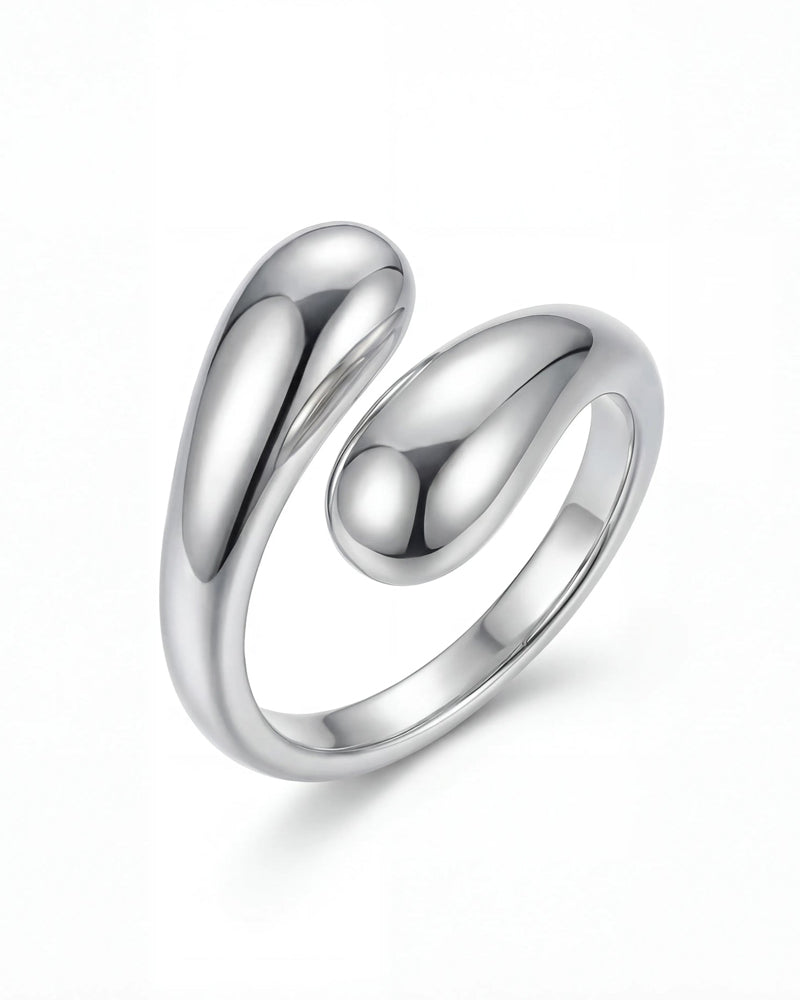 Ring Oregelbunden Vattendroppe