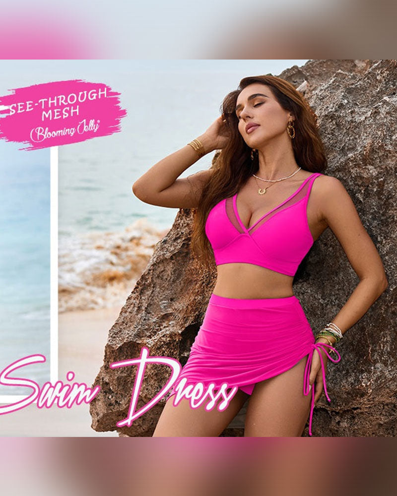 Bikini Badkjol Hög Midja