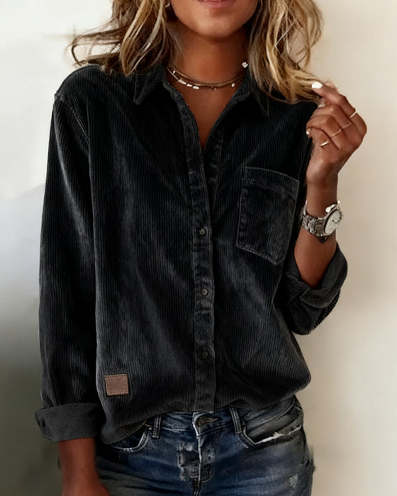 Skjorta Modern Kording Slag