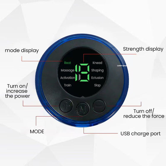 Elektrisk Massageplåster