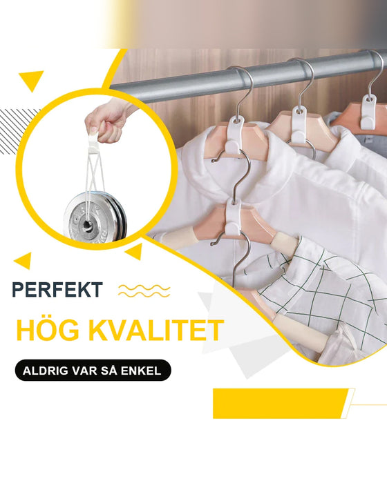 Krokar för klädgalge