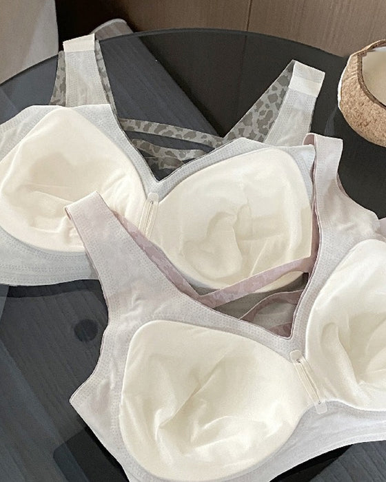 Underkläder Sömlös Trådfri Tunn Push-Up