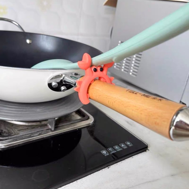 Silikon Krabba Spatel Placering Stativ