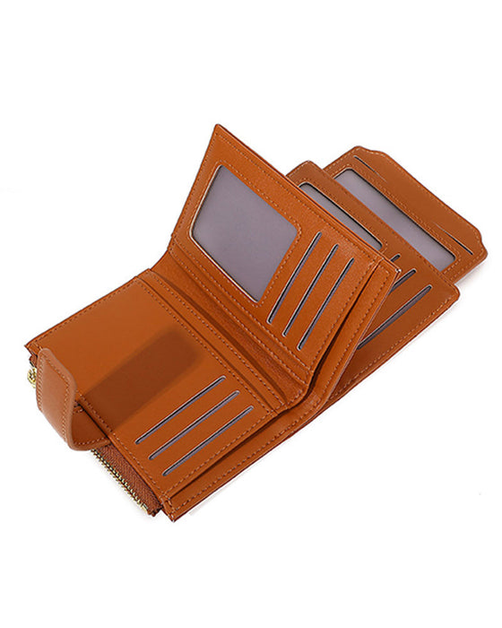 Kompakt Universell Plånbok För Kvinnor