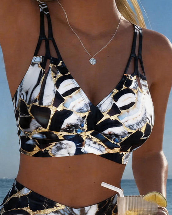Bikini Rem Utskärning Designer