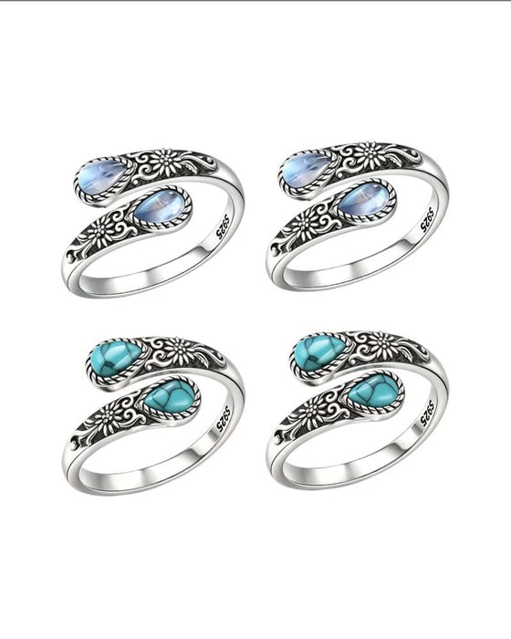 Prästkragemönster Ring