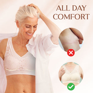 Sexig Vacker Rygg Andningsbar Tunn Bh