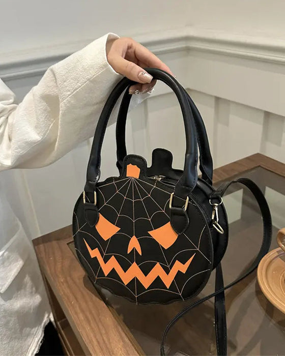 2026 Halloween Pumpväska – Söt Axelväska & Shoulderväska För Kvinnor