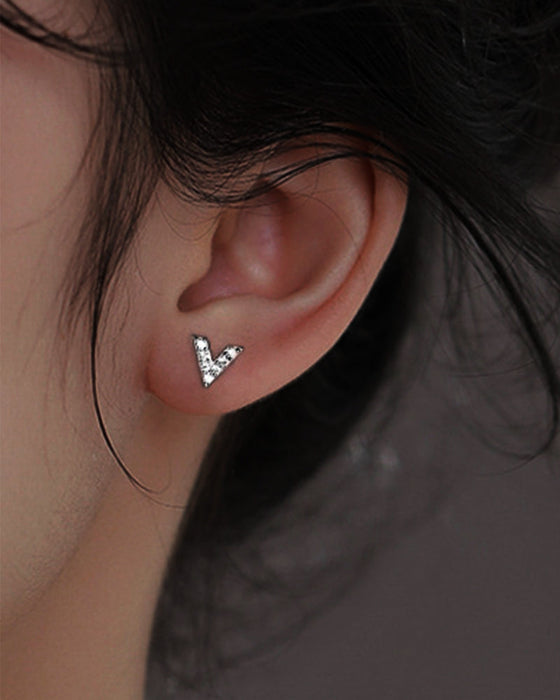 Sterling silver stjärnörhängen