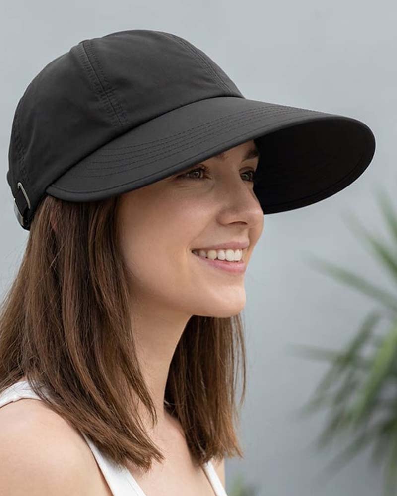 Hatt Kvinnor Bred Brätte Sol