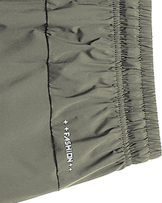 Shorts Män Elastisk Midja Ficka Snabbtorkande Is-Silke Sport