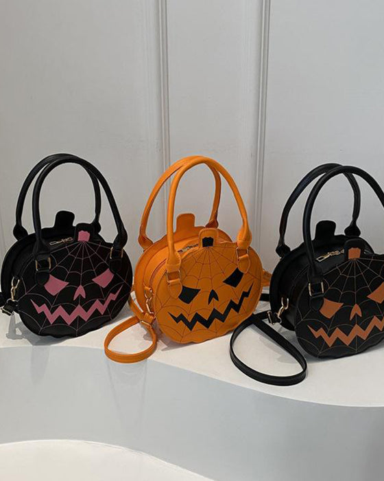 2026 Halloween Pumpväska – Söt Axelväska & Shoulderväska För Kvinnor