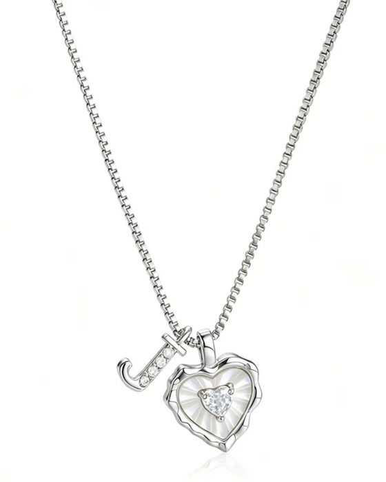 A–Z Mikropave Bokstavspendel Halsband